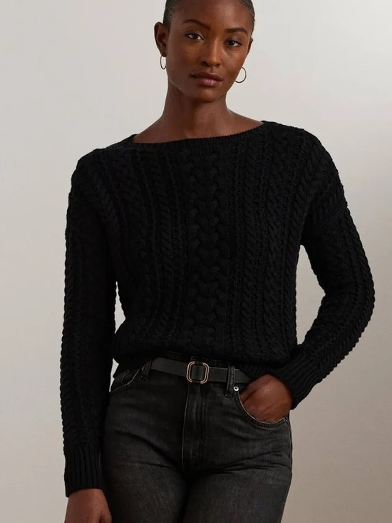 Ralph Lauren Sweaters - NWT Ralph Lauren Cable-Knit Cotton-Blend Sweater